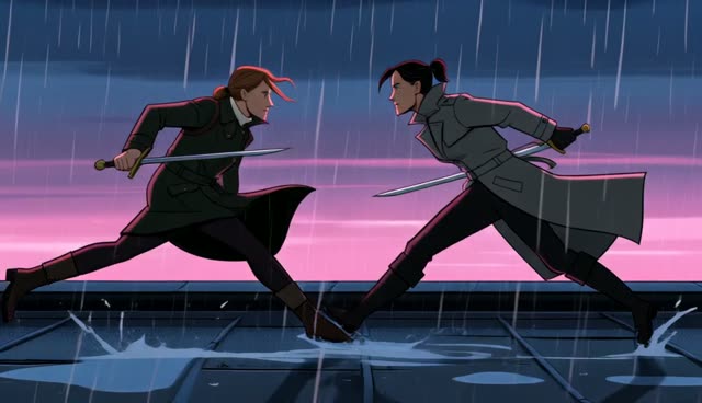 Rooftop Rain Duel