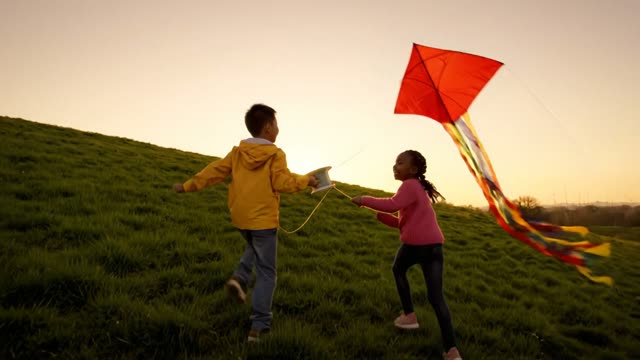 Kite on the hill