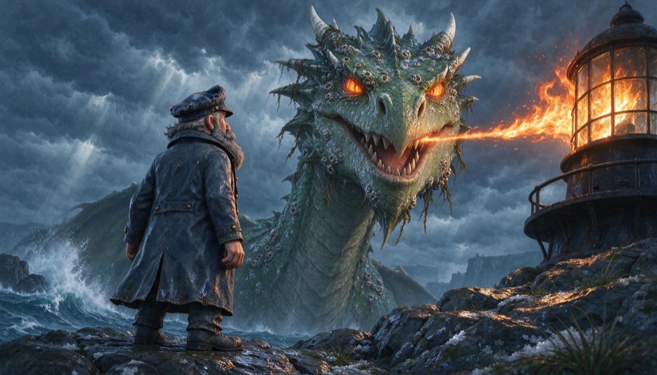 Dragon Lights the Beacon