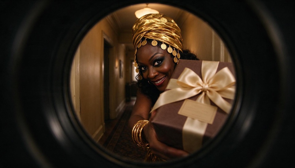 Peephole Surprise Visit